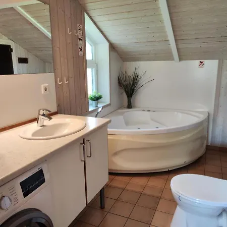 Dom wakacyjny 6 Personen Mit Sauna, Whirlpool, Kaminofen Und Kanu In 2. Rheie Zum In *